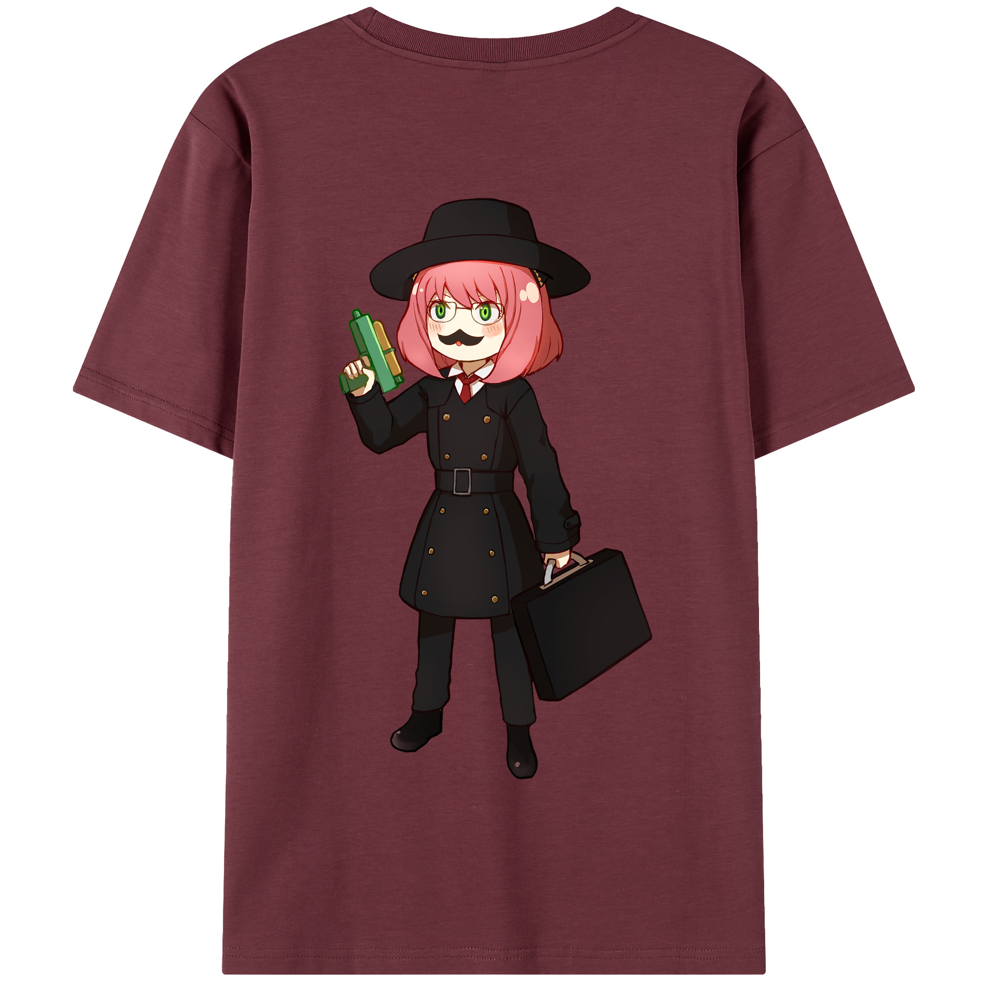（画像用） SPY×FAMILY间谍家家酒 綿100％半袖Tシャツ（背面プリント）